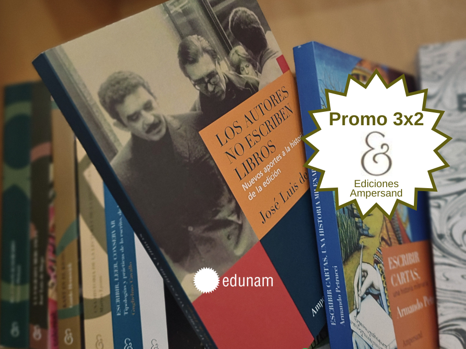 Promo 3 x 2 en libros de Ediciones Ampersand